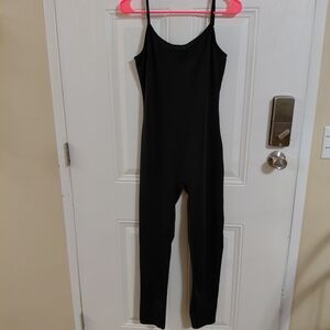 Black Spaghetti Strap Jumpsuit